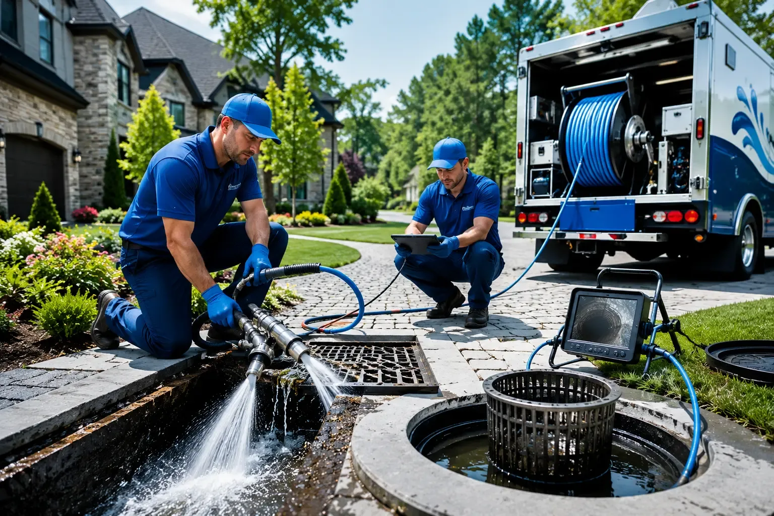 Local outdoor drain cleaning professionals in Center Barnstead, NH