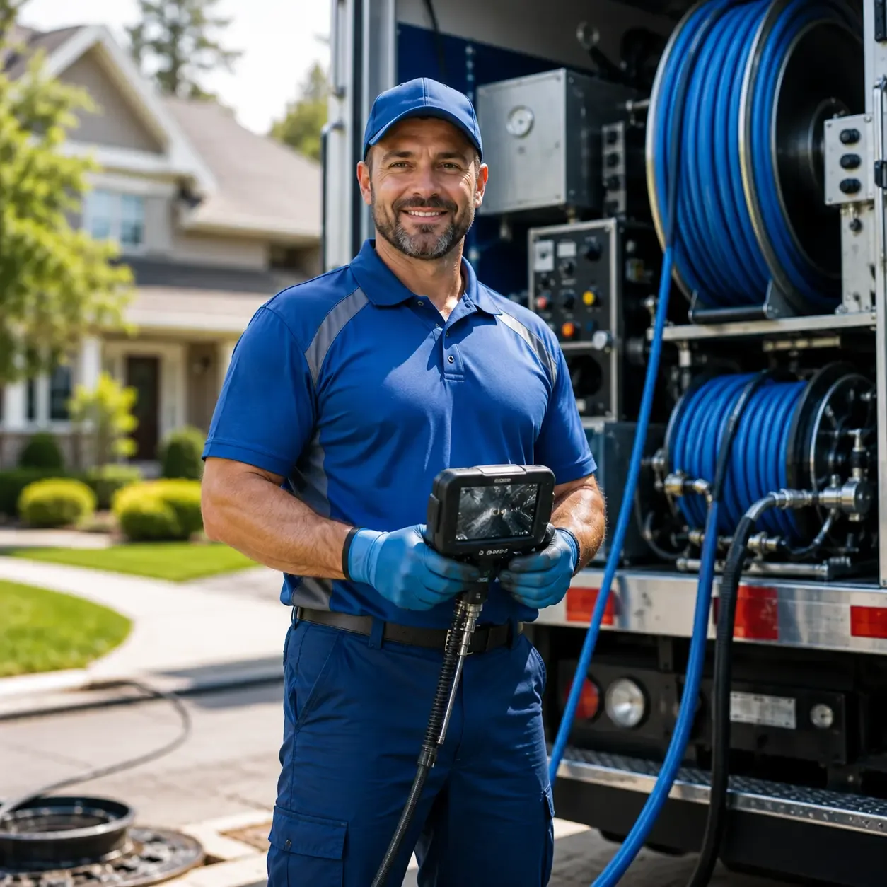 Local outdoor drain cleaning specialists in Center Barnstead, NH